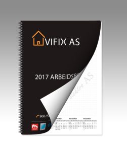 VIFIX kalendorius bloknotas, 2017 m.