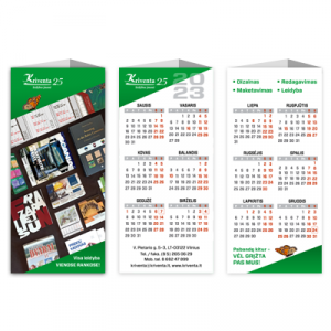 „Kriventa“ kalendorius stovelis, 2023 m.