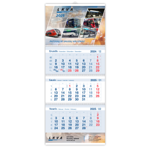 Lietuvos keleivių vežimo asociacijos kalendorius, 2025 m.