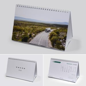 Verčiamas stalo kalendorius, 2026 m.