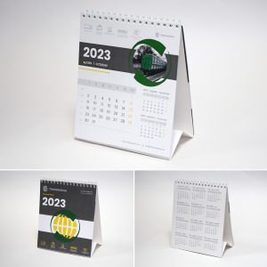 Verčiamas stalo kalendorius, 2023 m.