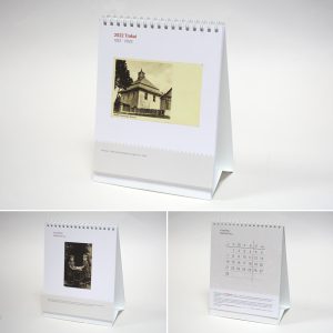 Verčiamas stalo kalendorius, 2022 m.
