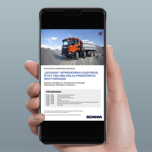 „SCANIA sprendimai“