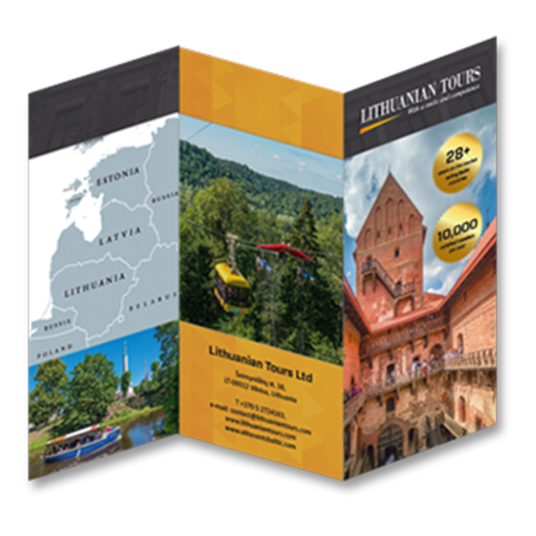 „Lithuanian Tours“ lankstinukas