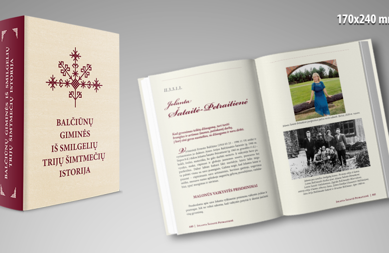 „Balčiūnų giminės iš Smilgelių trijų šimtmečių istorija“