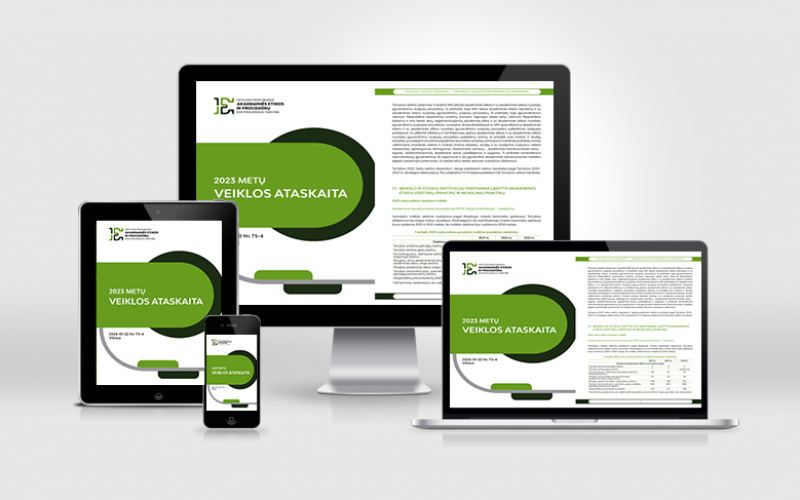 „Lietuvos Respublikos akademinės etikos ir procedūrų kontrolieriaus tarnybos 2023 metų veiklos ataskaita“