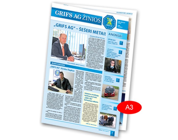 Laikraštis „Grifs AG žinios“