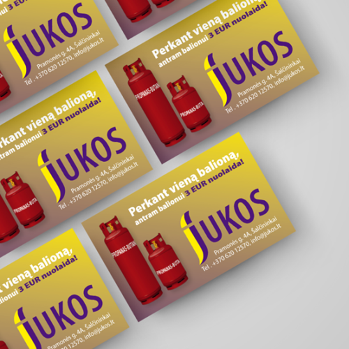 Jukos nuolaidų kortelė