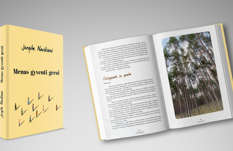 Jurgita Navikienė „Menas gyventi gerai“, 170x240 mm