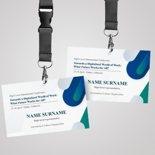 International labor organization ID kortelė