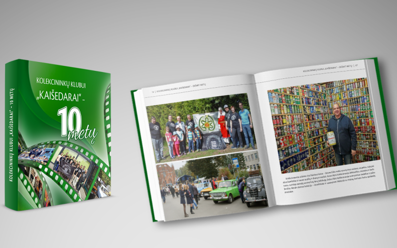 „Kolekcininkų klubui „Kaišedarai“ – 10 metų“, 200x200 mm