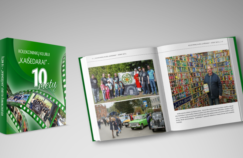 „Kolekcininkų klubui „Kaišedarai“ – 10 metų“, 200x200 mm