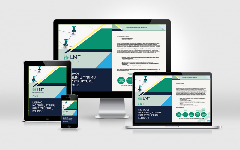 „Lietuvos mokslo tarybos Lietuvos mokslinių tyrimų infrastruktūrų kelrodis 2024 m.“