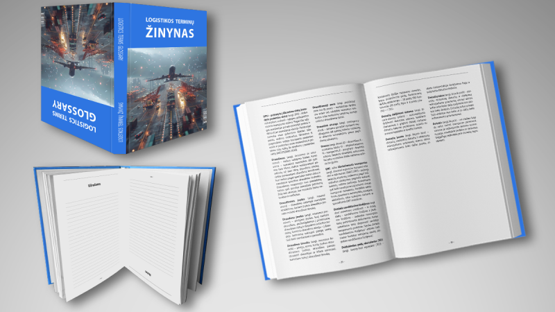 „Logistikos terminų žinynas“. Lietuvių ir anglų k.,170x240 mm. Leidinį rekomendavo Vilniaus technologijų ir dizaino kolegijos Verslo ir viešosios vadybos katedra