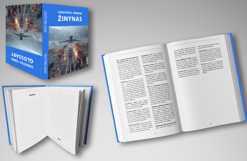 „Logistikos terminų žinynas“. Lietuvių ir anglų k. Leidinį rekomendavo Vilniaus technologijų ir dizaino kolegijos Verslo ir viešosios vadybos katedra