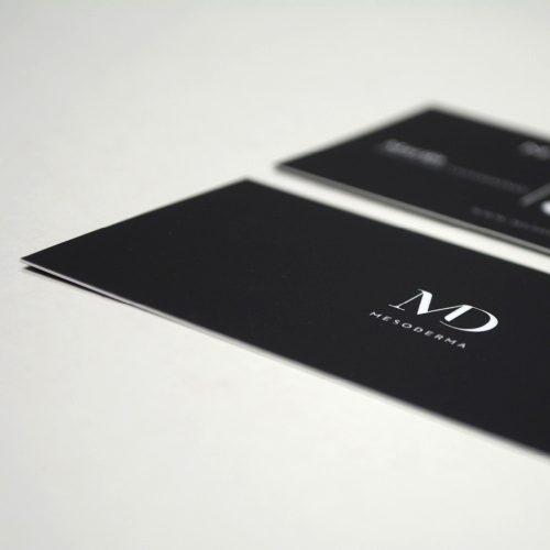 UAB „Mesoderma“ vizitinės kortelės