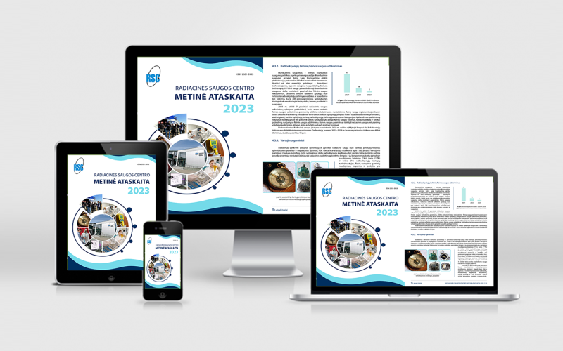 „Radiacinės saugos centro metinė ataskaita 2023“