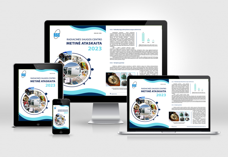 „Radiacinės saugos centro metinė ataskaita 2023“