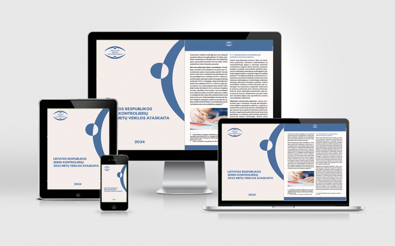 „Lietuvos Respublikos Seimo kontrolierių 2023 metų veiklos ataskaita“