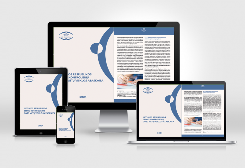 „Lietuvos Respublikos Seimo kontrolierių 2023 metų veiklos ataskaita“