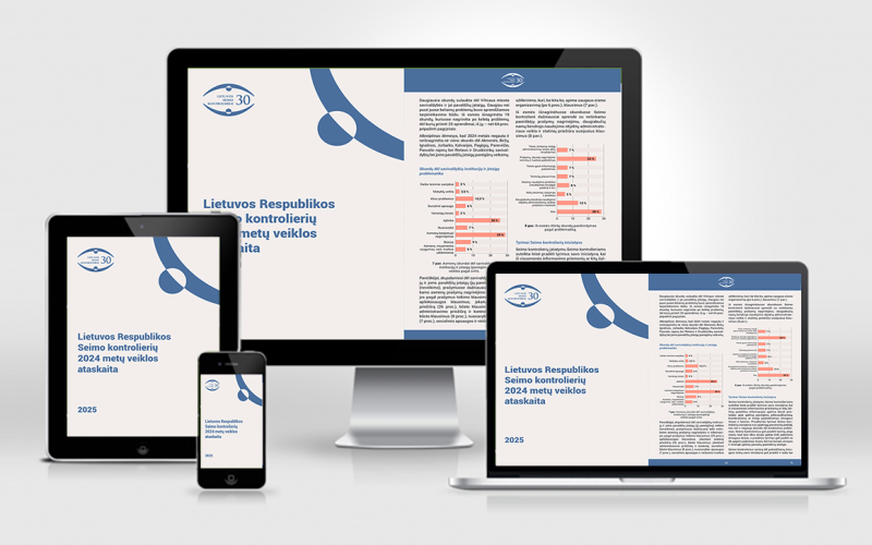 „Lietuvos Respublikos Seimo kontrolierių 2024 metų veiklos ataskaita“
