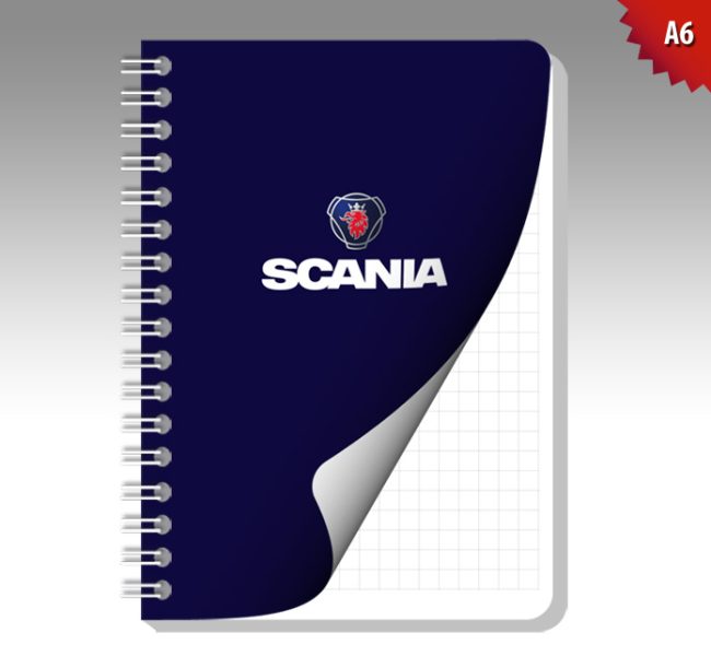 Bloknotas „Scania“