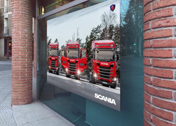 UAB „Scania Lietuva“, plakatas