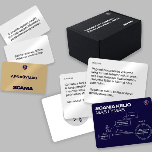 UAB „Scania Lietuva“, kortų žaidimas