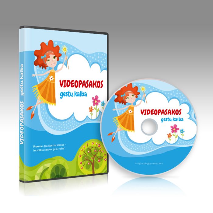 „Videopasakos gestų kalba“, Surdologijos centras, DVD
