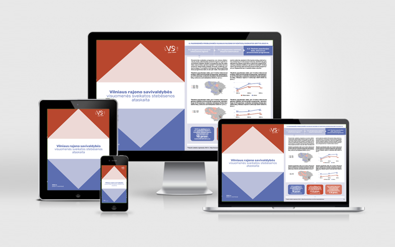 „Vilniaus r. savivaldybės visuomenės sveikatos stebėsenos ataskaita 2024 m.“