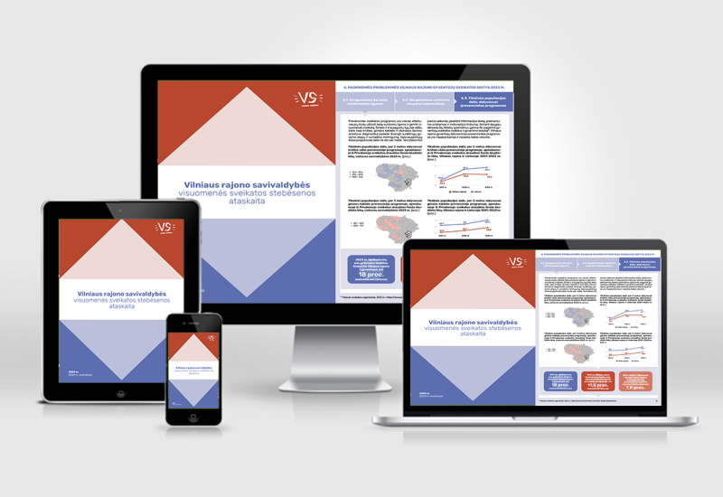 „Vilniaus r. savivaldybės visuomenės sveikatos stebėsenos ataskaita 2024 m.“
