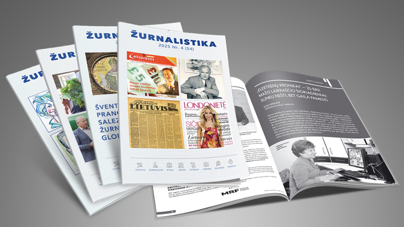 „Žurnalistika“, 2025 m. Nr. 1, 2, 3, 4 (51, 52, 53, 54)