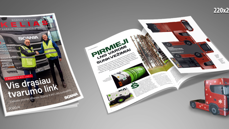 Žurnalas „SCANIA LIETUVA kelias“, 2020 m. Nr. 4