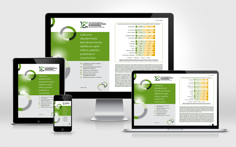 Lietuvos Respublikos akademinės etikos ir procedūrų kontrolieriaus tarnyba „Lietuvos akademinės bendruomenės apklausa apie etikos patirtis: požiūriai ir nuomonės“