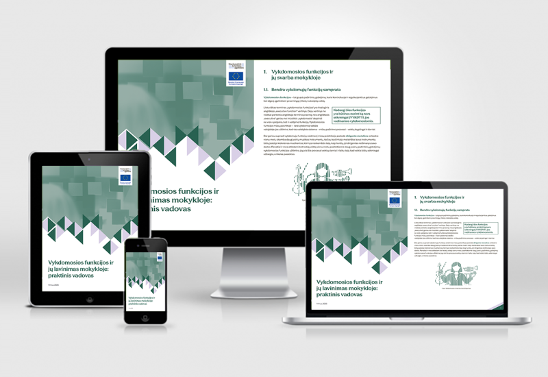 Nacionalinė švietimo agentūra „Vykdomosios funkcijos ir jų lavinimas mokykloje: praktinis vadovas“