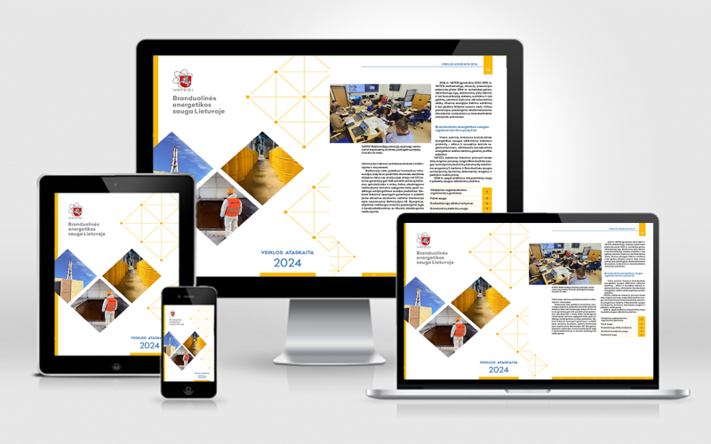 „Branduolinės energetikos sauga Lietuvoje (VATESI). Veiklos ataskaita 2024“