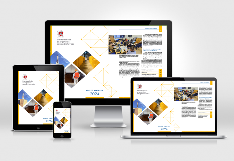 „Branduolinės energetikos sauga Lietuvoje (VATESI). Veiklos ataskaita 2024“